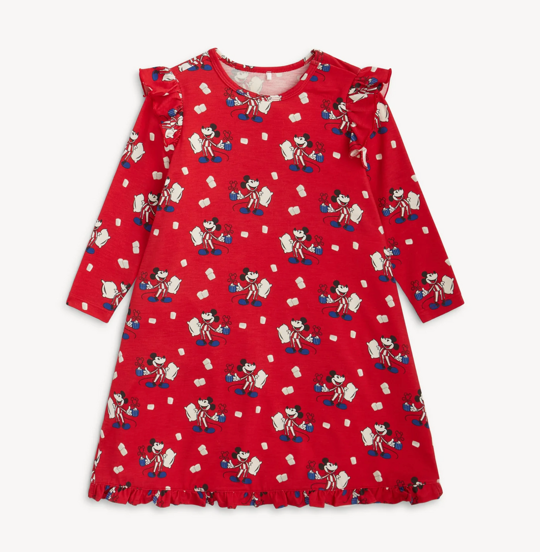 Red Cocoa Club Modal Magnetic Nightgown