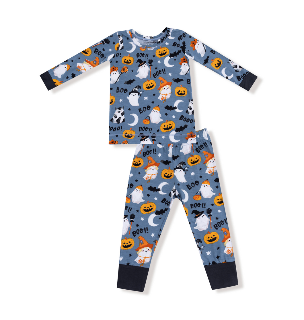 Glow In The Dark Costumed Ghosts PJ Set