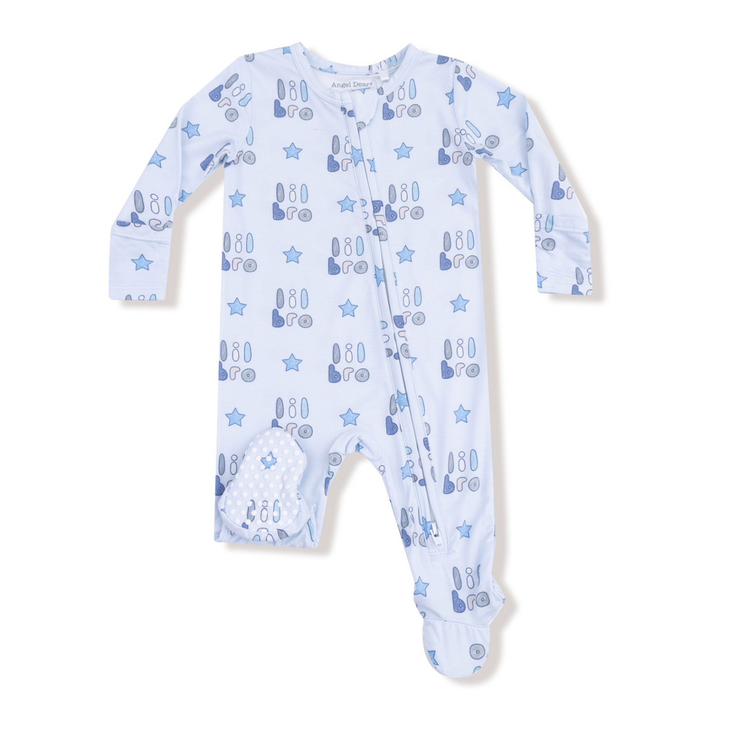 Lil Bro 2-Way Zipper Footie