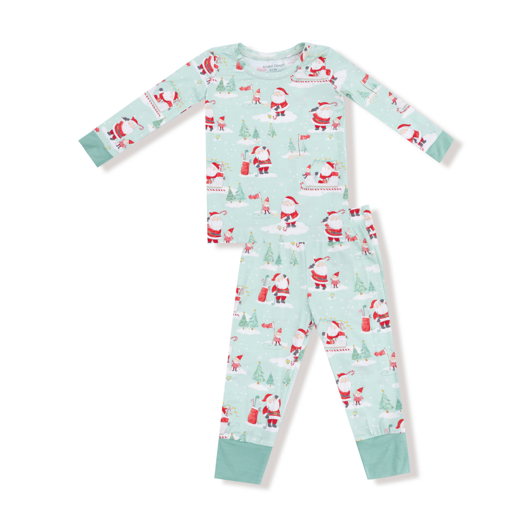 Golfing Santa & Elves PJ Set