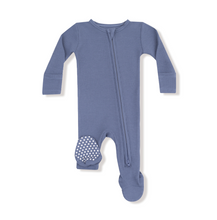 Load image into Gallery viewer, Wild Wind Solid Two-Way Zip Footie
