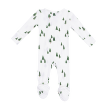 Load image into Gallery viewer, Tiny Forest Waffle Two-Way Zip Footie
