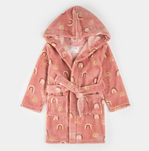 Load image into Gallery viewer, Rainbows Plush Robe
