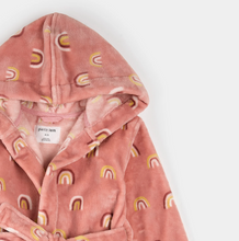 Load image into Gallery viewer, Rainbows Plush Robe
