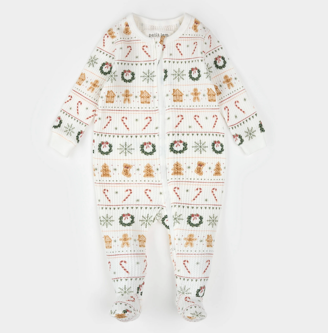 Holiday Treats Fair Isle Thermal Footie