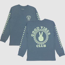 Load image into Gallery viewer, Good Vibes Club Long Sleeve Top
