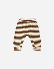 Load image into Gallery viewer, Brown Stripe Baby Cru Pant
