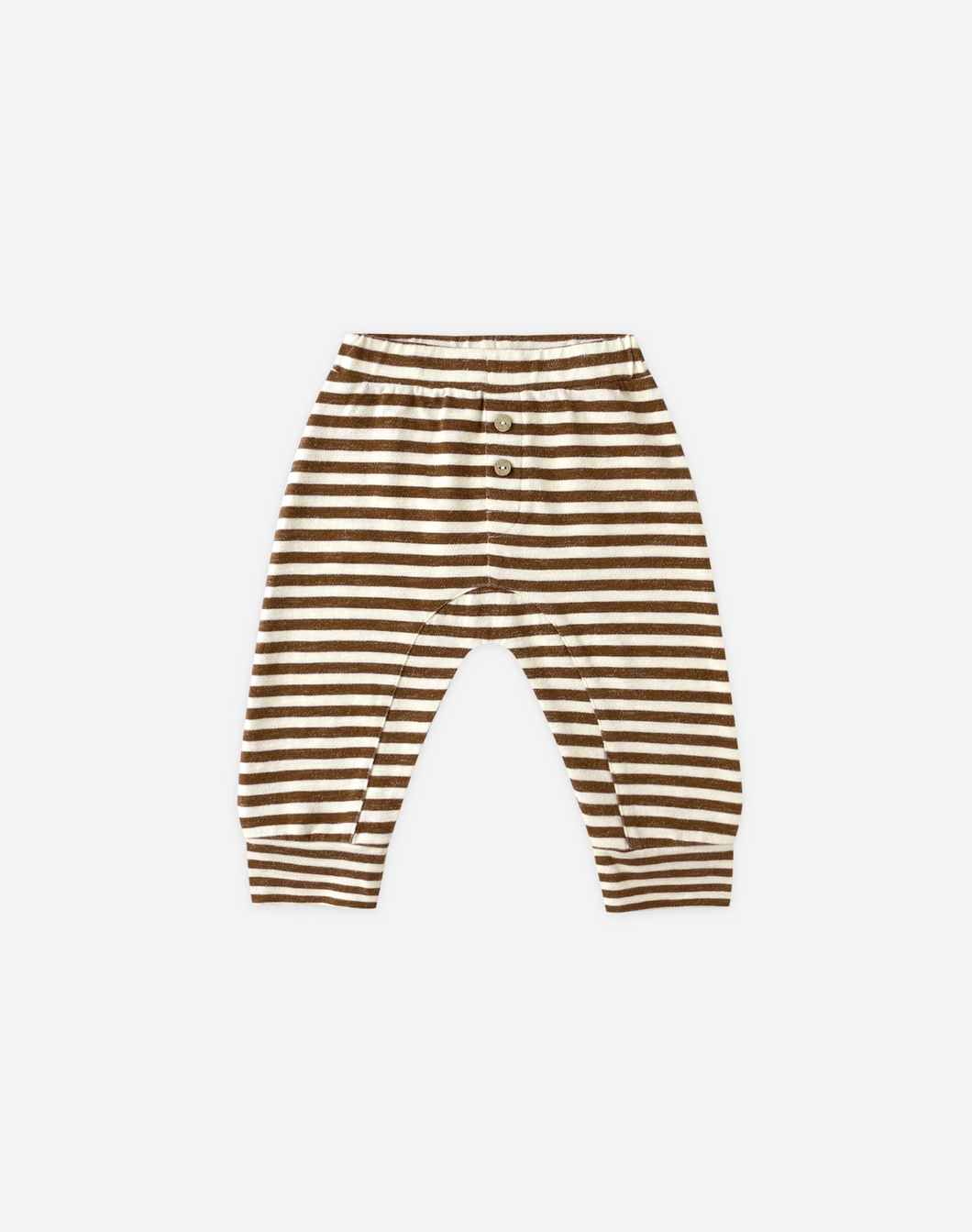 Brown Stripe Baby Cru Pant