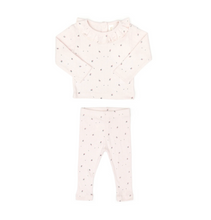 Load image into Gallery viewer, Orchid Ice Little Flowers Pointelle Set
