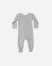 Load image into Gallery viewer, Ocean Micro-Stripe Footie
