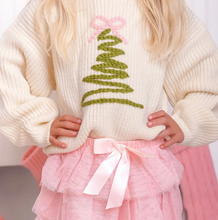Load image into Gallery viewer, Christmas Tree Knit Sweater
