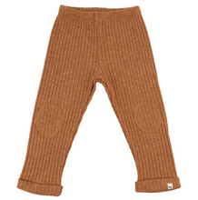 Load image into Gallery viewer, Rust Knee Patch Wide Rib Pant
