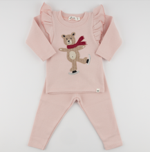 Load image into Gallery viewer, Ice Skating Bear 2pc Set

