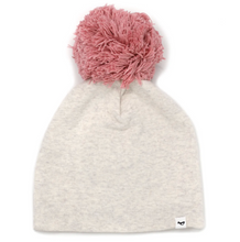 Load image into Gallery viewer, Blush On Sand Pom Hat
