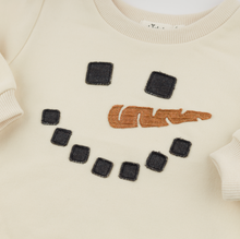 Load image into Gallery viewer, Snowman Face Boxy Sweatshirt
