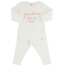 Load image into Gallery viewer, Pink Grandma Loves Me 2pc Set
