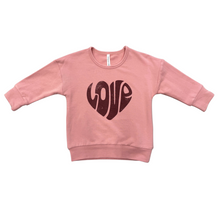 Load image into Gallery viewer, Love In Rose Crewneck
