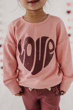 Load image into Gallery viewer, Love In Rose Crewneck
