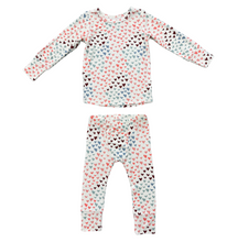 Load image into Gallery viewer, Rainbow Hearts PJ Set
