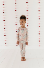 Load image into Gallery viewer, Rainbow Hearts PJ Set
