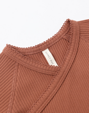 Load image into Gallery viewer, Brick Red Bodysuit Set
