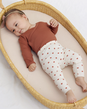 Load image into Gallery viewer, Brick Red Bodysuit Set
