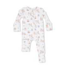 Load image into Gallery viewer, Easter Egg Hunt 2-Way Zipper Romper
