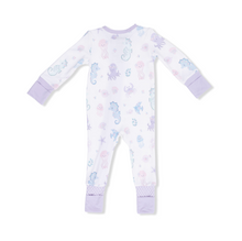 Load image into Gallery viewer, Floral Sea Creatures 2-Way Zipper Romper

