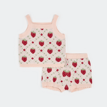 Load image into Gallery viewer, Strawberry Knit Short Set

