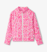 Load image into Gallery viewer, Pink Candy Hearts Active Jacket
