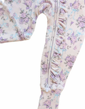 Load image into Gallery viewer, Etta Ruffle Pointelle Convertible Romper
