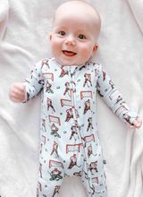 Load image into Gallery viewer, Bobby Zipper Footie
