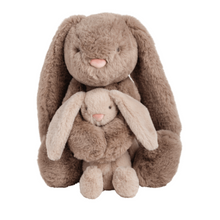 Load image into Gallery viewer, Mama &amp; Baby Bunny Plush Set
