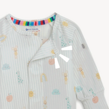 Load image into Gallery viewer, Lullaby Sky Blue Modal Magnetic Footie
