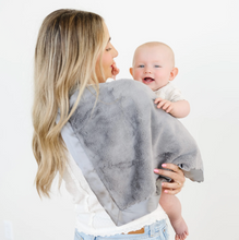 Load image into Gallery viewer, Satin Border Receiving Blanket
