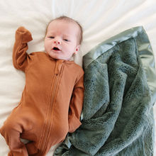 Load image into Gallery viewer, Satin Border Receiving Blanket
