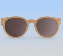 Load image into Gallery viewer, Latte Brown Round Sunglasses
