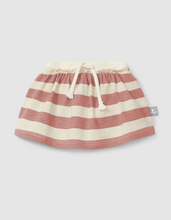 Load image into Gallery viewer, Dusty Plum Stripe Skort
