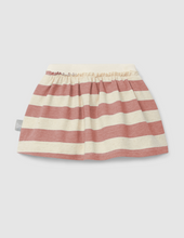 Load image into Gallery viewer, Dusty Plum Stripe Skort
