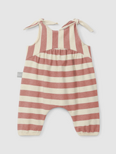 Load image into Gallery viewer, Dusty Plum Stripe Jumpsuit
