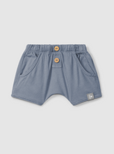 Load image into Gallery viewer, Dusty Blue Harem Shorts
