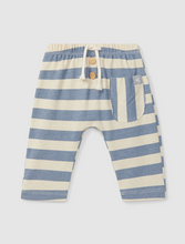 Load image into Gallery viewer, Dusty Blue Stripe Pant
