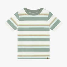 Load image into Gallery viewer, Summer Greens Stripe Tee
