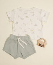 Load image into Gallery viewer, Dinosaur Boxy Tee &amp; Short Set
