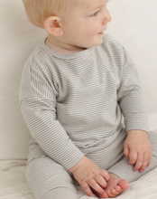 Load image into Gallery viewer, Sage Micro Stripe 2pc Set
