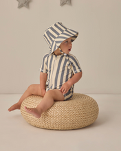 Load image into Gallery viewer, Retro Ocean Stripe One-Piece Swimsuit

