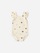 Load image into Gallery viewer, Confetti Hearts Scoop Back One-Piece Swimsuit
