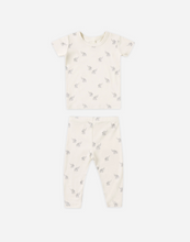 Load image into Gallery viewer, Elephants Bamboo Short Sleeve Pajama Set
