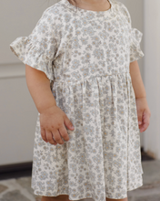 Load image into Gallery viewer, Blue Floral Bamboo Babydoll Dress
