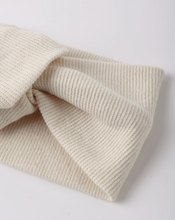 Load image into Gallery viewer, Ecru Knotted Headband
